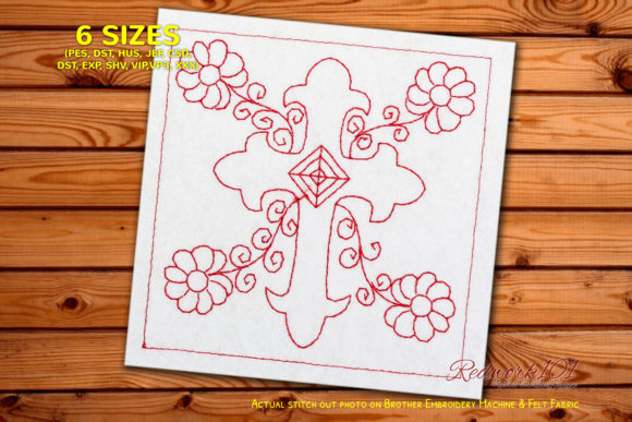 Christian Cross with Floral Design Review