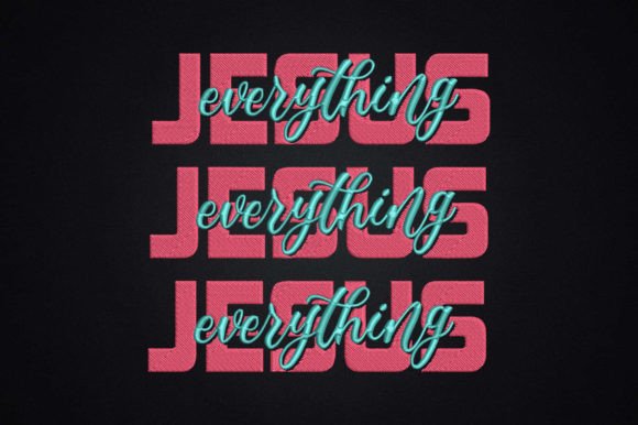 Christian Faith Jesus Over Everything