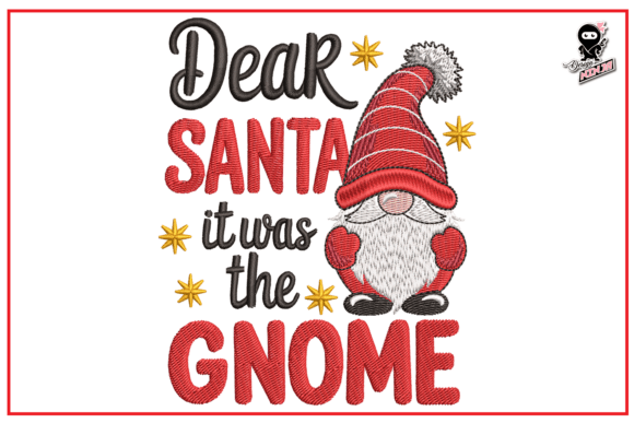Dear Santa, It Was the Gnome: A Pro Embroidery Designer Review