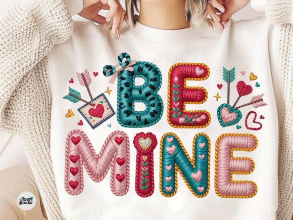 Faux Yarn Embroidery Valentine Day Png: A Designer's Review