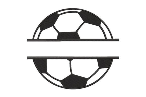Soccer Ball Split Review for Seasonal Embroidery
