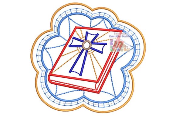 Testing Christian Design Cross and Bible